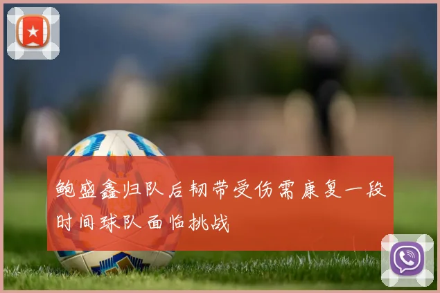 鲍盛鑫归队后韧带受伤需康复一段时间球队面临挑战